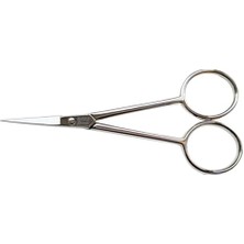 Derin Stok 004-400 Kalın Nakış Makası No: 4 Inç / 10,16 cm - Nikel Kaplama
