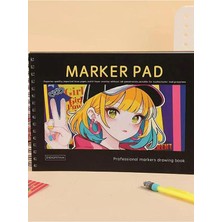 Beyzana Marker Kalem Boyama Defteri Prime 16K Alt Tarafa Geçirmez Pad