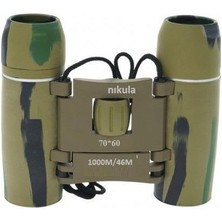 Derin Stok 70X60 Cepte Taşımalı Kauçuk Kaplamalı Mini Dürbün Kamuflaj
