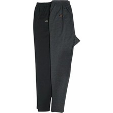 Tusebu Polar Astarlı Lastikli Paça Siyah Füme Rahat Içlik Tayt Ağlı