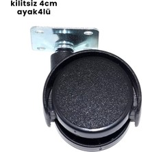 Derin Stok Kilitsiz 4cm Ayak