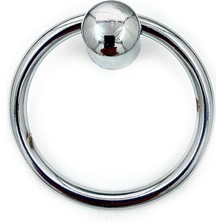 Ergün Store Halka Sarkaç Kulp Halka 6 cm Çekmece Dolap Mobilya Kulp Krom Renk