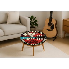 Boyut Doğal Ahşabın Zamansız Güzelliği – 42×42 Sanatsal Sehpa