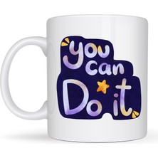 Popüler Sepet You Can Do It Motivasyon Kupası Model 132 – Ilham Veren Tasarım, Porselen Kupa, Ofis & Hediye Kupası