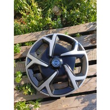 Yk Nissan Micra / Almera / Qashqai / Primera / Altea Uyumlu 15 Inç Jant Kapağı 4'lü Takım Amblem Hediyeli