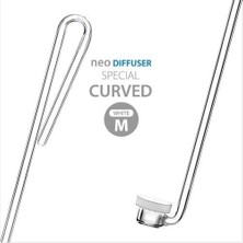 Aquario Co2 Diffuser Curved Special M (White)