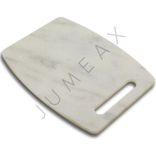 Beyaz Mermer Kesme ve Sunum Tablası, Şık ve Dayanıklı Tasarım