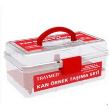 Telkar Kan Örnek Taşıma Seti Küçük-Şeffaf