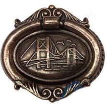 Nemere Dekoratif Zamak Sarkaç - Büyük, Kulp, Eskitme, 100 Adet