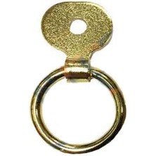 Nemere Halkalı Tablo, Çerçeve Askısı, Küçük, 15X28MM, Sarı - 100 Adet