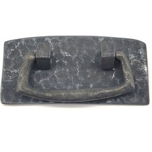 Nemere Antika Tarz Dekoratif Pirinç Otantik Dövme Kapı Kulbu - 45X90 Mm, Oksit