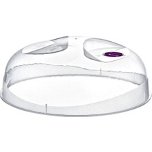 Lowell Home Yumurcak Shop® Mikrodalga Fırın Koruyucu Sızdırmaz Gıda Koruyucu Dayanıklı Yiyecek Isıtma Kapağı