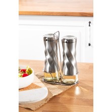 Paslanmaz Çelik Cam Yağlık ve Sirkelik, Şık ve Pratik Tasarım