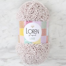 Nemere Loren Lamb Açık Bej El Örgü Ipi - R055 - 34420