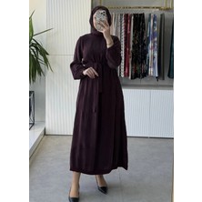 Misswhence 39800 Ipek Elbise Bordo