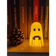 Mk Gift Shop Işıklı Hayalet Biblo – Oyun Kolu Tutan Sevimli Dekoratif Figür