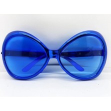 MiraLive Mavi Renk Yeşilçam Nostalji 80LI Yıllar 90LI Yıllar Parti Gözlüğü 7X16 cm