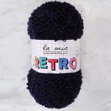 Nemere La Mia Retro Lacivert El Örgü Ipi - LM5301