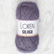Nemere Loren Silver Antrasit El Örgü Ipi - RS0036 - 34098