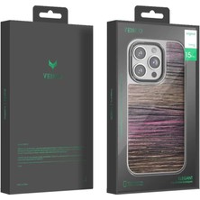 AyrStore Venco Iphone 15 Pro Max Wave Kapak - Derin Mor
