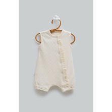 Caramell Hello Gırl Çıtçıtlı Barbabtöz - Bej - 50-56 cm Bej