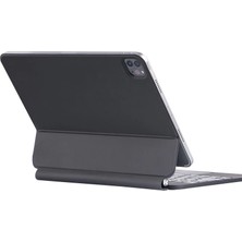 AyrStore Ipad Pro 12.9 (2022) Kılıf X9 Magic Manyetik Klavyeli Tablet Kılıfı - Siyah