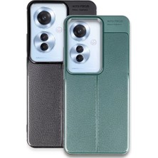 AyrStore Oppo Reno 11F Kılıf Auto Focus Kapak - Lacivert