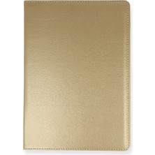 AyrStore Samsung Galaxy T290 Tab A 8 Kılıf 360 Tablet Deri Kılıf - Gold