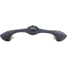 Nemere Antika Tarz Dekoratif Pirinç Göz Mobilya Kulbu - 21X127 Mm, Oksit