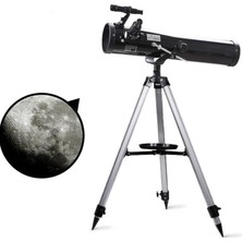 Nemere 76 x 700 Profesyonel Aynalı Uzay Teleskopu Siyah