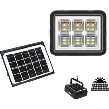 AyrStore 150W Güneş Enerjili Solar Kamp Feneri - Projektör WS-5570
