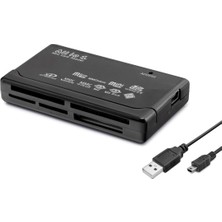 Nemere Card Reader USB All In One Siyah HDX7012