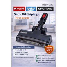 ÖZ BEYAZ EŞYA _arçelik SD-6141 Şarjlı Dik Süpürge Süpürge Fırçası (Orjinal Y.parça)