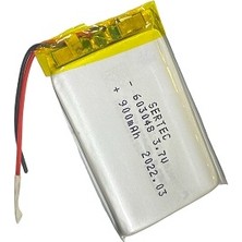 Nemere 603048 3.7V 900 Mah Li-Polymer Pil DEVRELI/1.5A