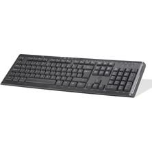 AyrStore K10 Multimedya Klavye USB - Siyah 6CB78PA