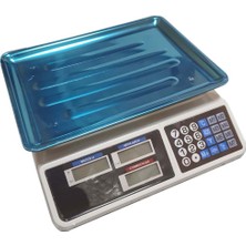 AyrStore Metal Ölçüm Tartısı Elektronik Terazi Bakkal Manav Market ve Pazarcı Tartısı 40 kg