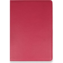AyrStore Samsung Galaxy T500 Tab A7 10.4 Kılıf 360 Tablet Deri Kılıf - Pembe