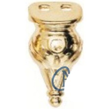 Nemere Minare Ahşap, Sunta Sandık Ayağı, Kutu Ayak 3 cm - Sarı