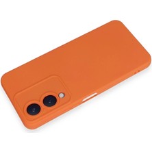 AyrStore Vivo Y17S Kılıf Nano Içi Kadife Silikon - Turuncu