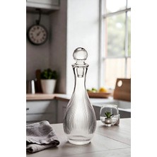 Cam Deposu Kristal Cam Karaf , Şerbetlik, El Yapımı