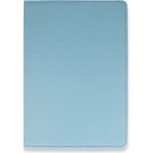AyrStore Huawei Mediapad T5 10 Kılıf 360 Tablet Deri Kılıf - Turkuaz