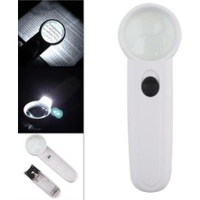 Nemere 15X Çok Fonksiyonlu 2 LED Işıklı Taşınabilir El Büyüteç
