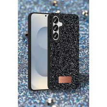 AyrStore Onegif Samsung Galaxy S25 Plus Bright Simli Kapak - Siyah