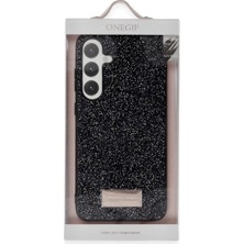 AyrStore Onegif Samsung Galaxy A25 5g Bright Simli Kapak - Gümüş