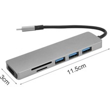 AyrStore Airsky HC74C 6 In 1 Hdmı Çevirici