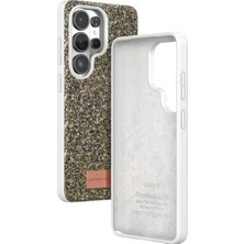 AyrStore Onegif Samsung Galaxy S26 Ultra Bright Simli Kapak - Gold