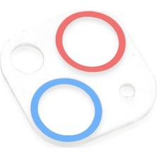 Derin Stok Iphone 13 Renkli Kamera Lens Koruma Cam - Pembe-Mavi