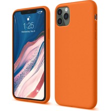 Derin Stok Iphone 11 Kılıf First Silikon - Turuncu