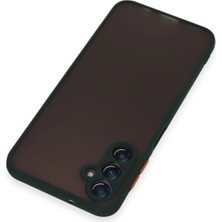 Derin Stok Galaxy A14 4g Kılıf Montreal Silikon Kapak - Yeşil