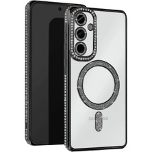 Derin Stok Galaxy A25 5g Joke Simli Magneticsafe Kılıf - Siyah
